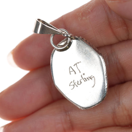 AT Sterling sugilite pendant