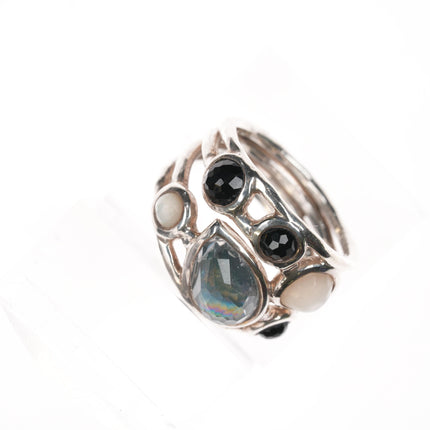 sz7 Ippolita Wonderland Multi-stone sterling ring