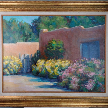 Robert Rohm Texas/New Mexico Artist Large Southwestern home Oil on Canvas