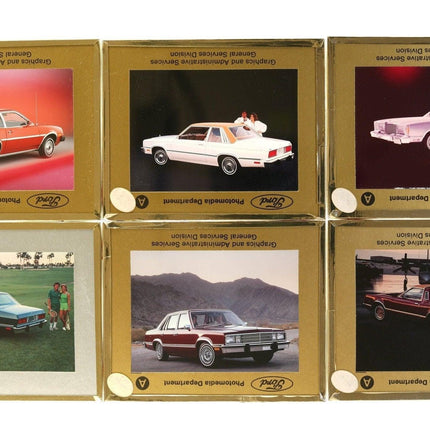 87 c1978 Ford Motor Company Promotional Department Glass Slides Set