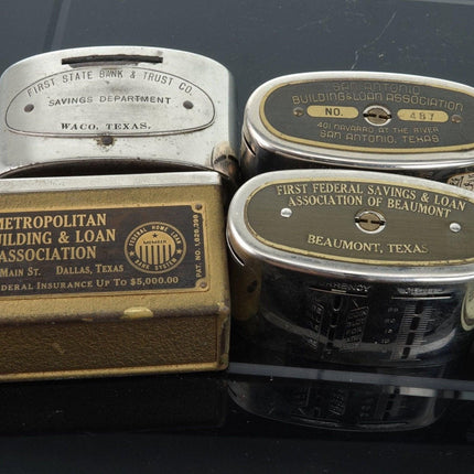 1920's Texas Promotional Coin Banks