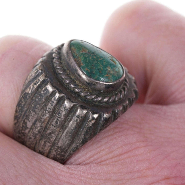 Vintage Native American sterling/turquoise ring