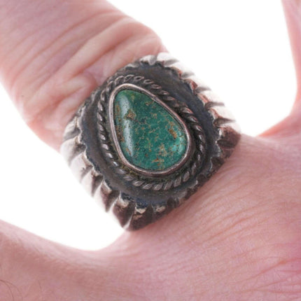 Vintage Native American sterling/turquoise ring