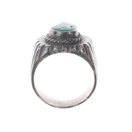 Vintage Native American sterling/turquoise ring