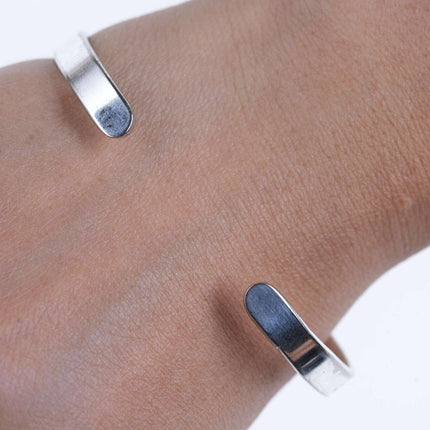 Retro Mexican Sterling Sunface cuff bracelet