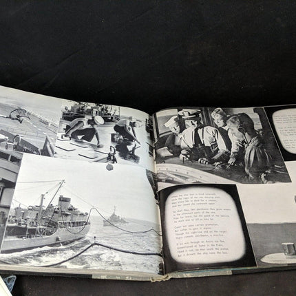 1954 USS Boxer Far Eastern Cruise Book Navy/Marines