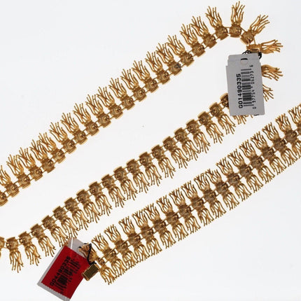 1980's Givenchy Bijoux Necklace and Bracelet set unworn