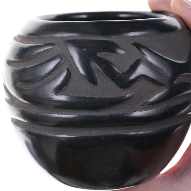 Legoria Tafoya (1911-1984) Santa Clara Blackware jar