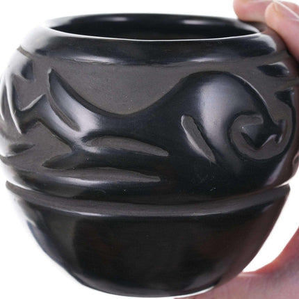 Legoria Tafoya (1911-1984) Santa Clara Blackware jar