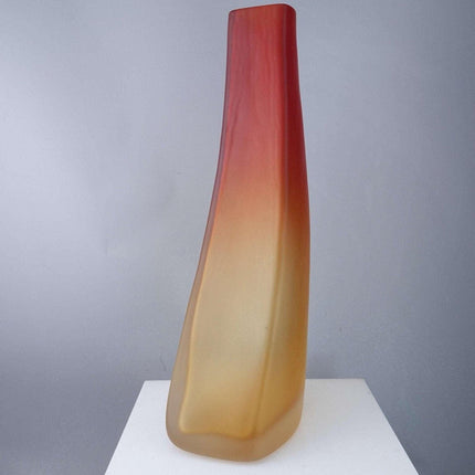 Large 1960's Signed Barbini Murano Vase