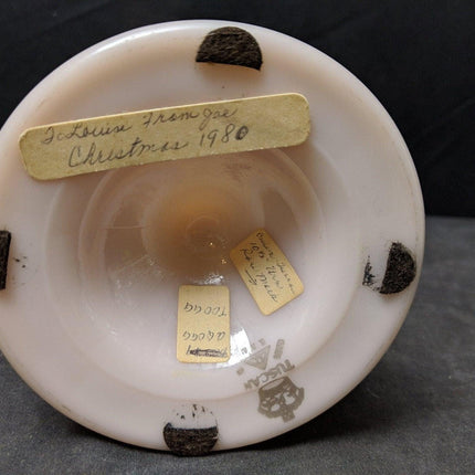 1940er Jahre Cambridge Crown Toskanische Kerzenlichturne Bonbonschale mit Goldkruste