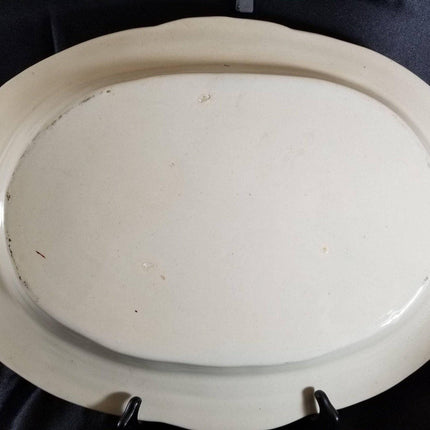 Antique French Faience Platter 18th-early 19th century 19"