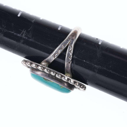 sz7.5 c1940's-50's Native American sterling/turquoise ring