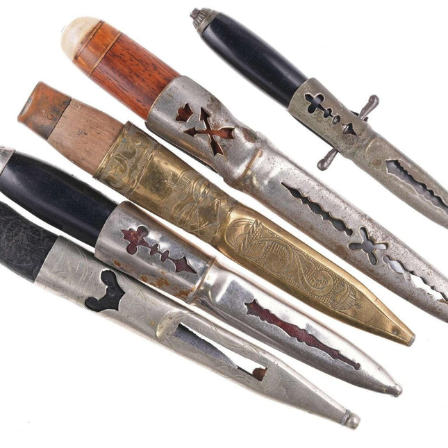 Collection Antique Scandinavian knives - Hellberg, Dahlgren