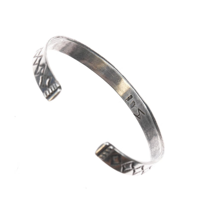 6.25" Vidal Aragon Santo Domingo sterling cuff bracelet