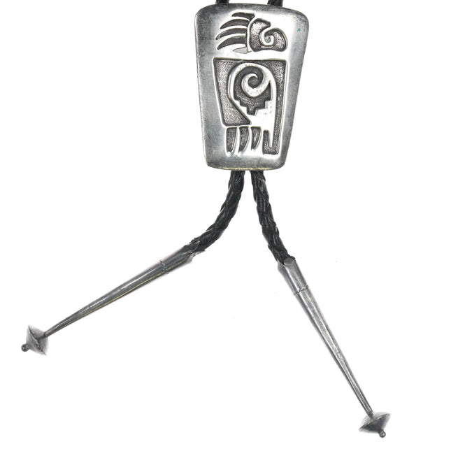 c1960 c-31 Monroe Ashley Navajo sterling bolo tie