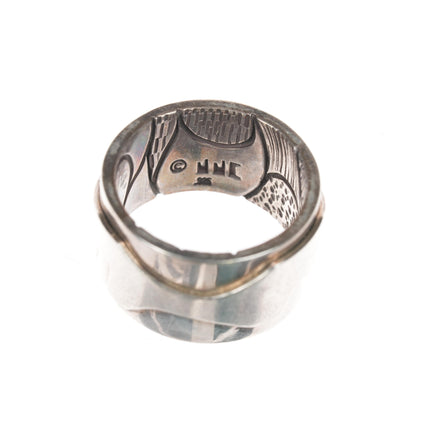 sz8.5 Jared Chavez Santo Domingo sterling band ring