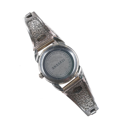 6.5"-7" Southwestern sterling sunface watch tips