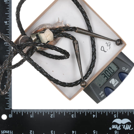 c1960 c-31 Zuni owl bolo tie