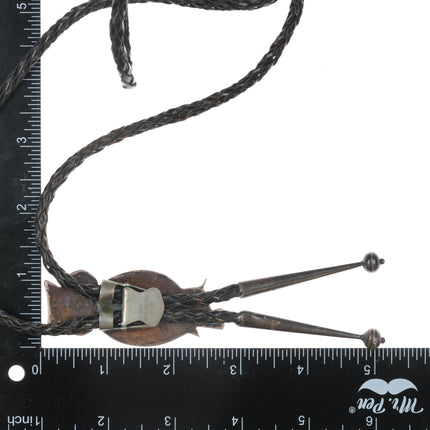 c1960 c-31 Zuni owl bolo tie