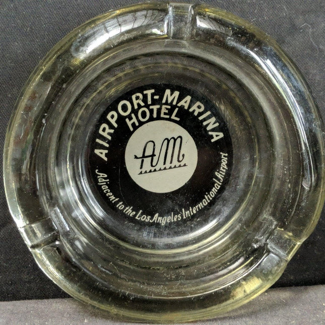 1960's Los Angeles International Airport Marina Hotel Ash Tray