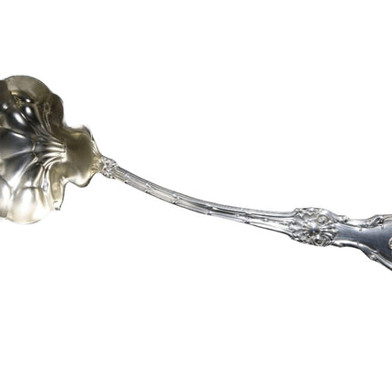 Sterling oyster ladle in whiting's king edward pattern