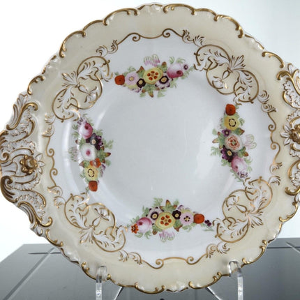 Spode Copeland Garrett 6620 Comotes-Paar mit Fuß aus den 1830er Jahren