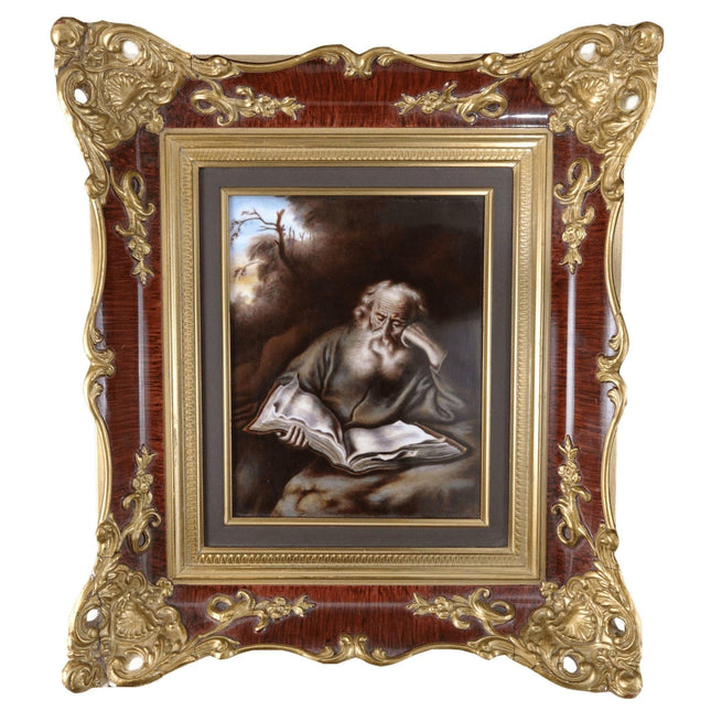 c1910 Rosenthal Porcelain Plaque after S. Koninck