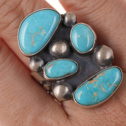 Readda Begay Navajo Sterling Blue Ridge Türkis Ring