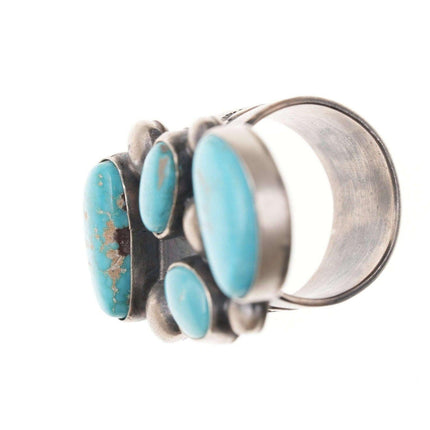 Readda Begay Navajo Sterling Blue Ridge Turquoise Ring