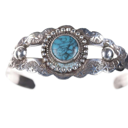 Manschettenarmband im mexikanischen Sterling-Stil der amerikanischen Ureinwohner von Fred Harvey