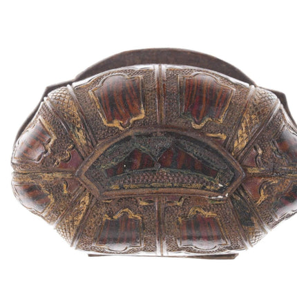 18th century English Papier Mache Snuff box