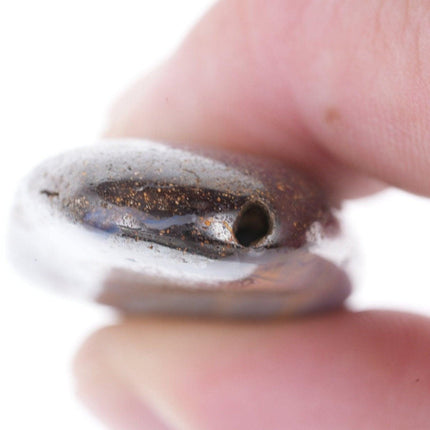 80ct Boulder Opal drilled pendant/bead