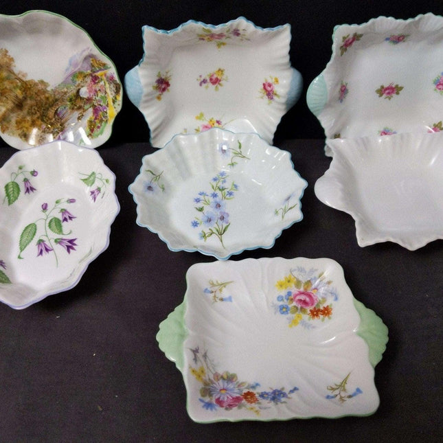 Shelley Nut Dish Collection (7)