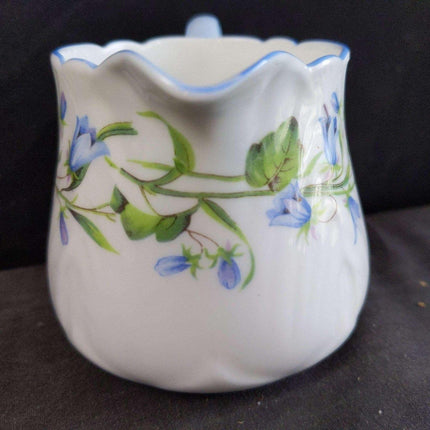 Shelley Harebell Oleander Shape Creamer 3"