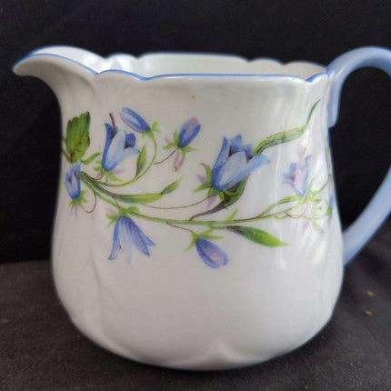 Shelley Harebell Oleander Shape Creamer 3"