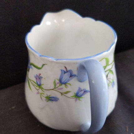 Shelley Harebell Oleander Shape Creamer 3"