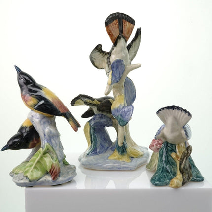 3 Stangl Pottery Birds Figurengruppen in neuwertigem Zustand