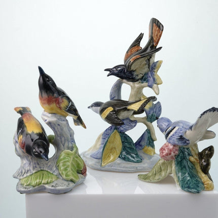 3 Stangl Pottery Birds Figurengruppen in neuwertigem Zustand