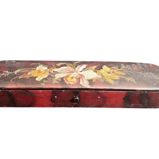 Antique Japanese Lacquer Brush/Pen/Calligraphy Box