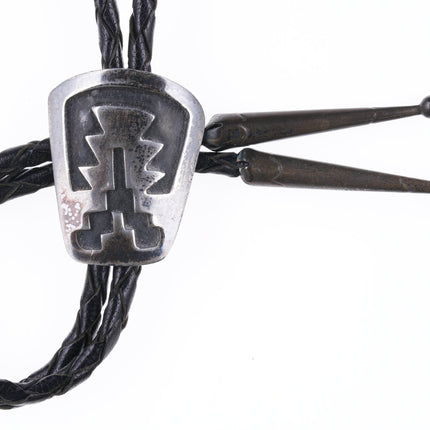 40's-50's Navajo Silver overlay style bolo tie