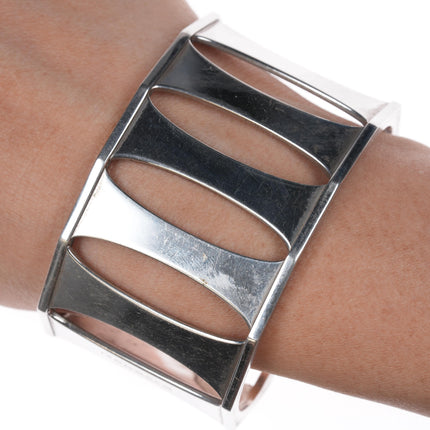 6 5/8" Rebecca Italian sterling cuff bracelet