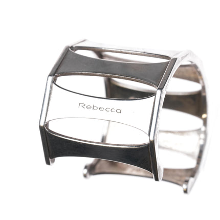 6 5/8" Rebecca Italian sterling cuff bracelet