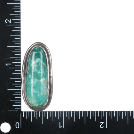 Wilson Jim Navajo silver and turquoise pendant