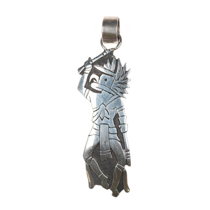 Adrian Sanchez Hopi warrior Kachina pendant