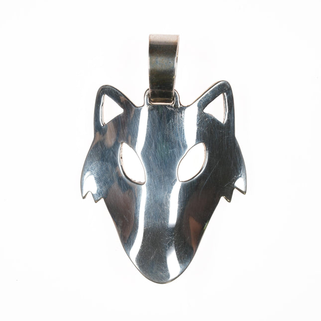 WL Southwestern sterling fox pendant