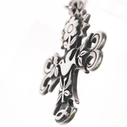 James Avery Sterling cross pendant/necklace