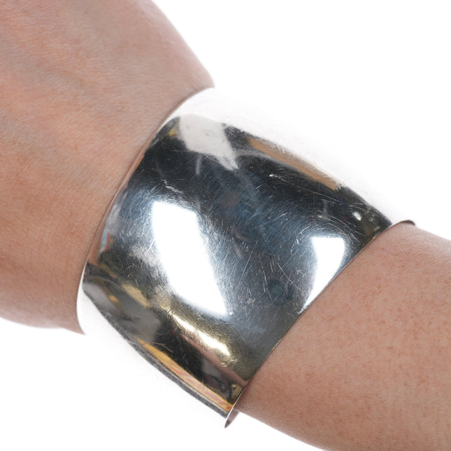 6.75" CJA Southwestern Sterling Modernist Cuff bracelet