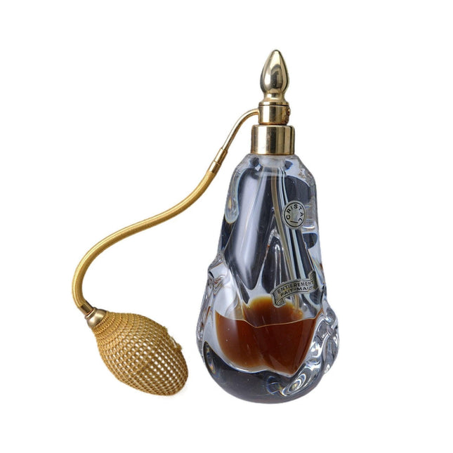 1950's DeVilbiss Large French Crystal Atomizer Perfume bottle