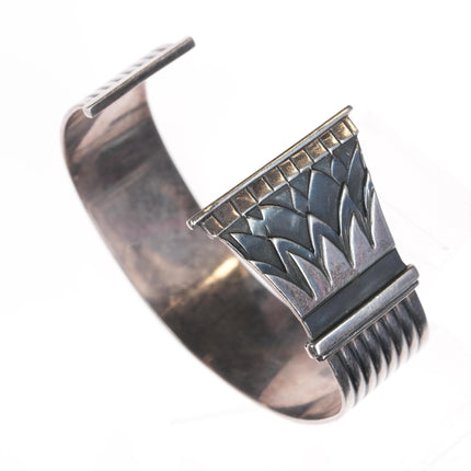 6.75" Mignon Faget Colonnade Sterling cuff Bracelet